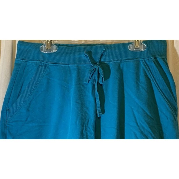 Kim Rogers Petite Blue Shorts Womens PS Tie Closure Pocket Relaxed Elastic Waist - Picture 2 of 7